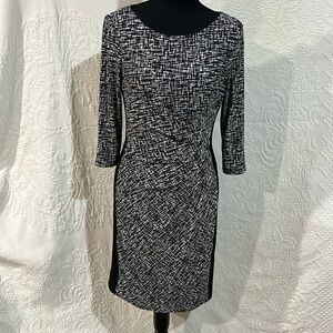 Ralph Lauren Black and White Dress